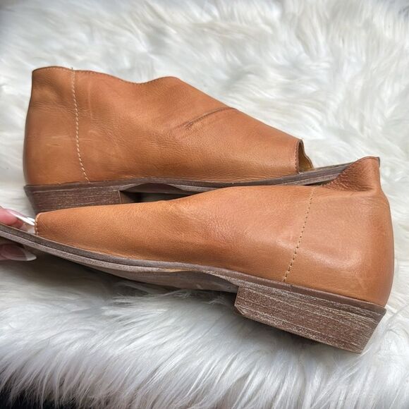 Free People Mont Blanc Asymmetrical Sandal Vintage Tan 41 - Picture 6 of 8